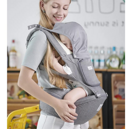 CARGADOR ERGONÓMICO CON SOPORTE LUMBAR MULTIFUNCIONAL PARA BEBÉ