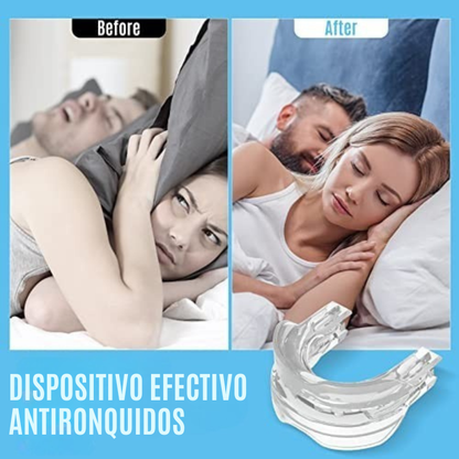 PROTECTOR BUCAL ANTIRONQUIDOS Y ANTIBRUXISMO AJUSTABLE