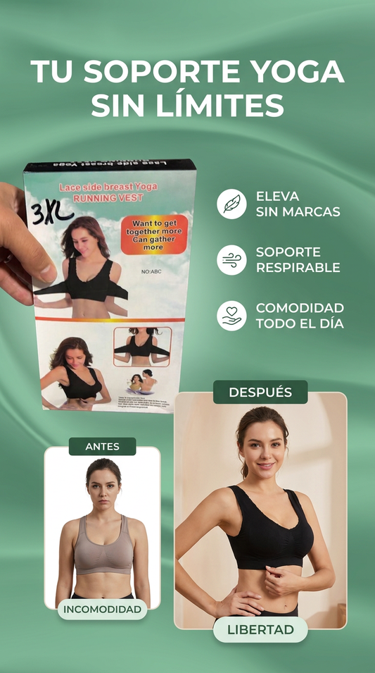 Soporte extra con nuestro Top deportivo.