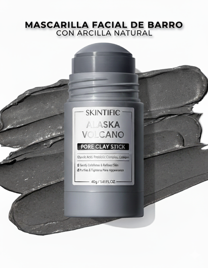 MASCARILLA FACIAL DE BARRO CON ARCILLA NATURAL – LIMPIEZA PROFUNDA