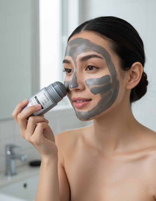 MASCARILLA FACIAL DE BARRO CON ARCILLA NATURAL – LIMPIEZA PROFUNDA