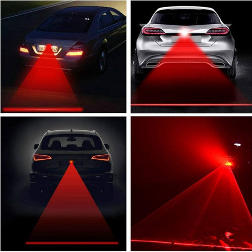 LUZ ANTINIEBLA TRASERA LÁSER PARA COCHE Y MOTOCICLETA