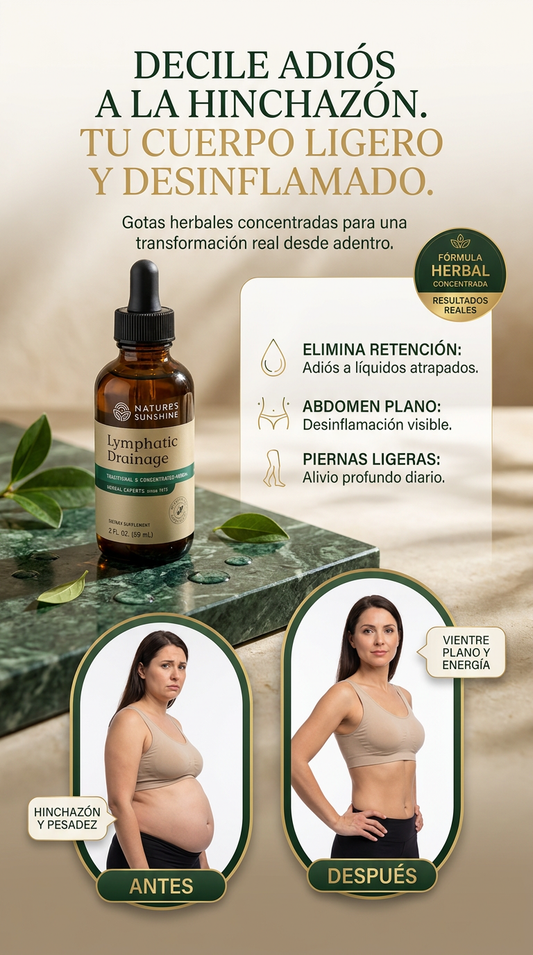 Drenaje Linfático Líquido Herbal Concentrado