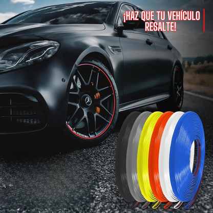 TIRA PROTECTORA Y DECORATIVA AUTOADHESIVA PARA RINES
