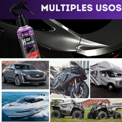 SPRAY DE REVESTIMIENTO CERÁMICO 3 EN 1 PARA AUTOMÓVIL