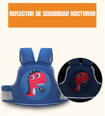 ARNÉS DE SEGURIDAD PARA NIÑOS PARA MOTO – TRANSPIRABLE Y AJUSTABLE