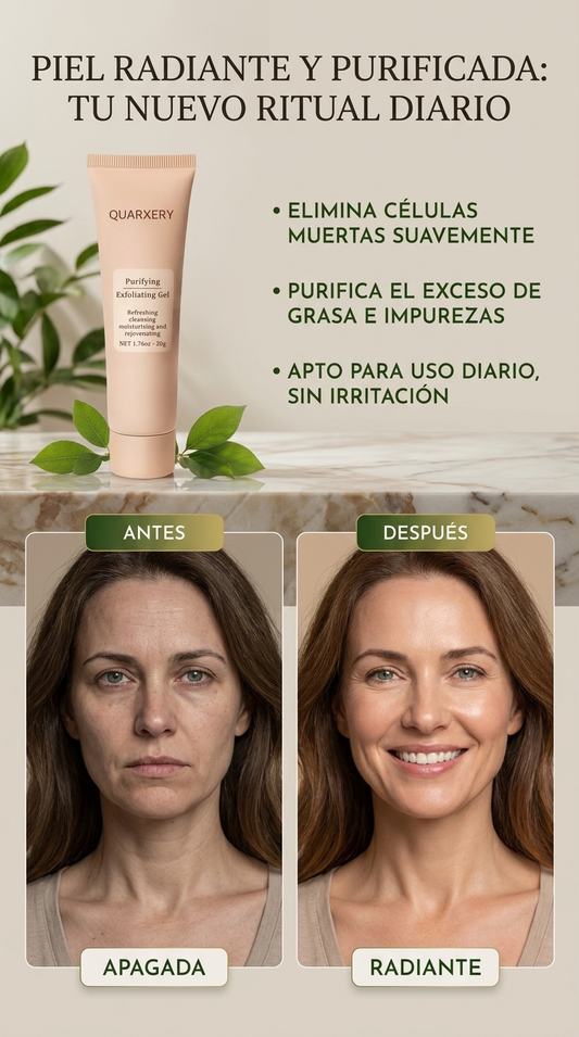 SKIN GEL EXFOLIANTE PARA CELULAS MUERTAS E IMPUREZAS -50 G