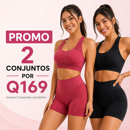 PROMO 2 SETS DEPORTIVOS GYMFIT