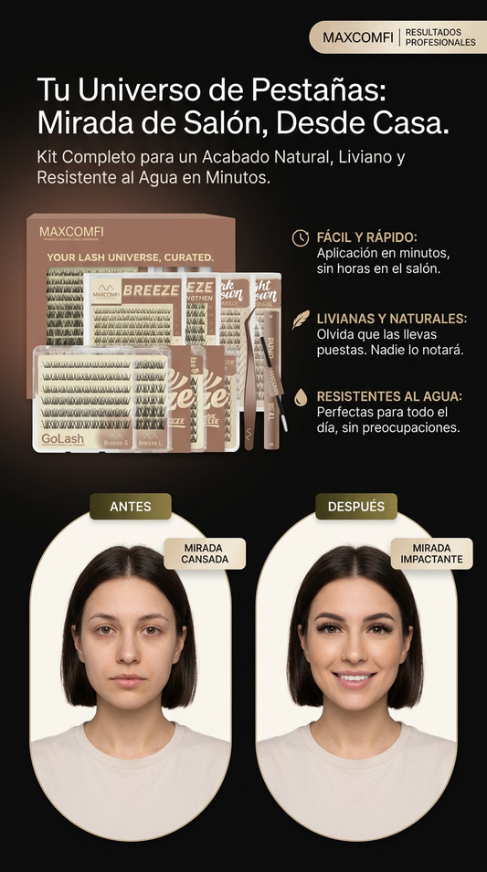 Kit Completo Universo de Pestañas en Racimos👀🥰