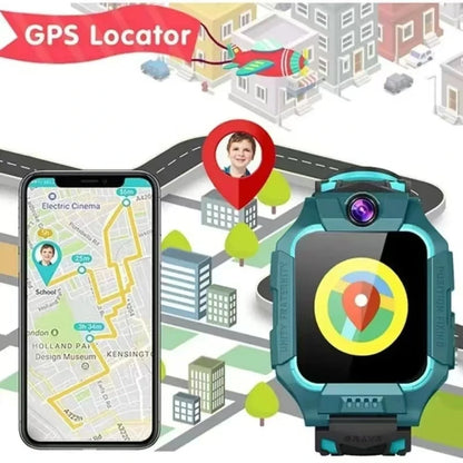 RELOJ INTELIGENTE CON GPS, CÁMARA Y BOTÓN SOS PARA NIÑOS