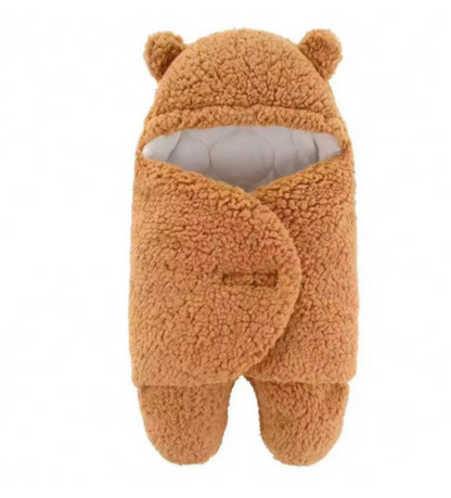 SACO DE DORMIR ACOLCHADO PARA BEBÉ FORMA DE OSITO