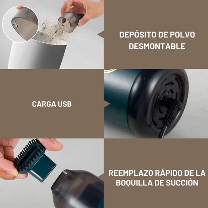 MINI ASPIRADORA PORTÁTIL RECARGABLE POR USB