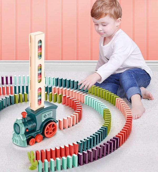 TREN DOMINÓ SÚPER DIVERTIDO Y EDUCATIVO