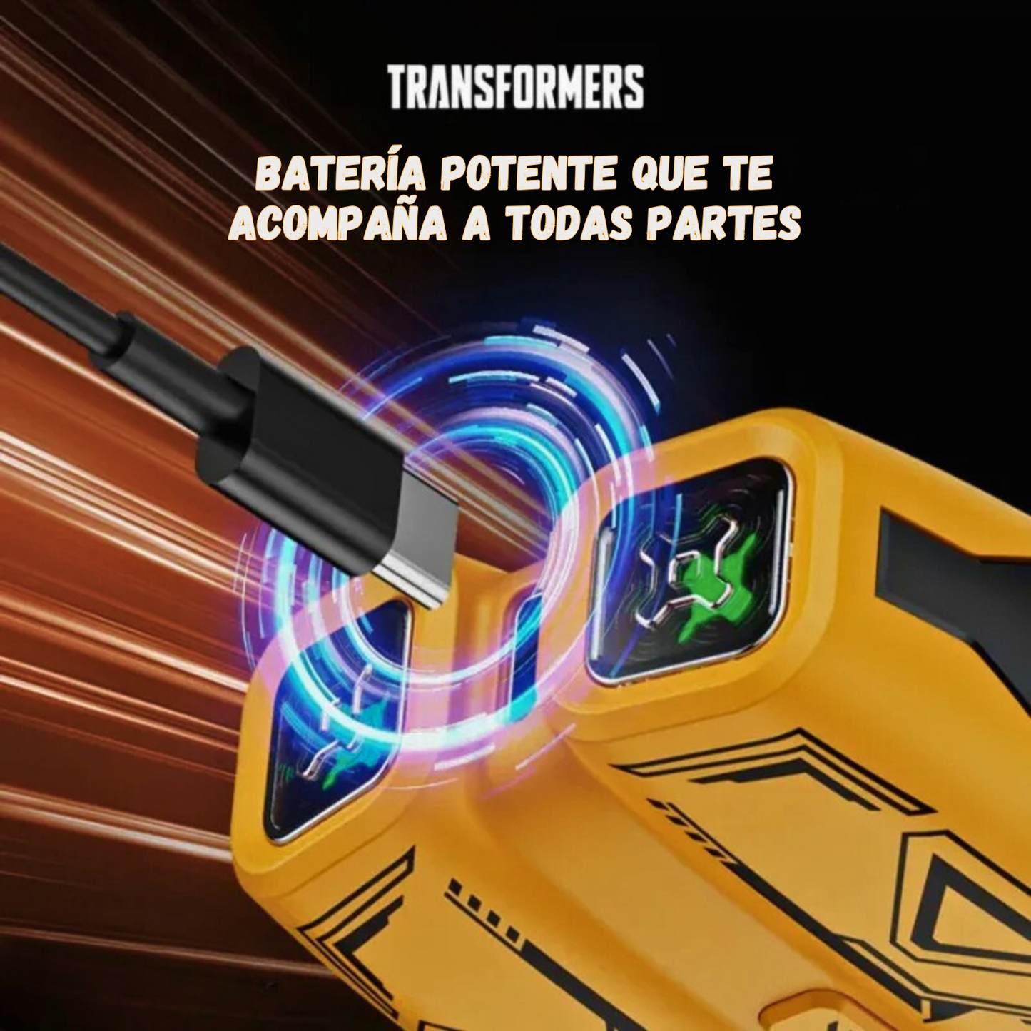 AFEITADORA ELÉCTRICA PORTÁTIL TRANSFORMERS