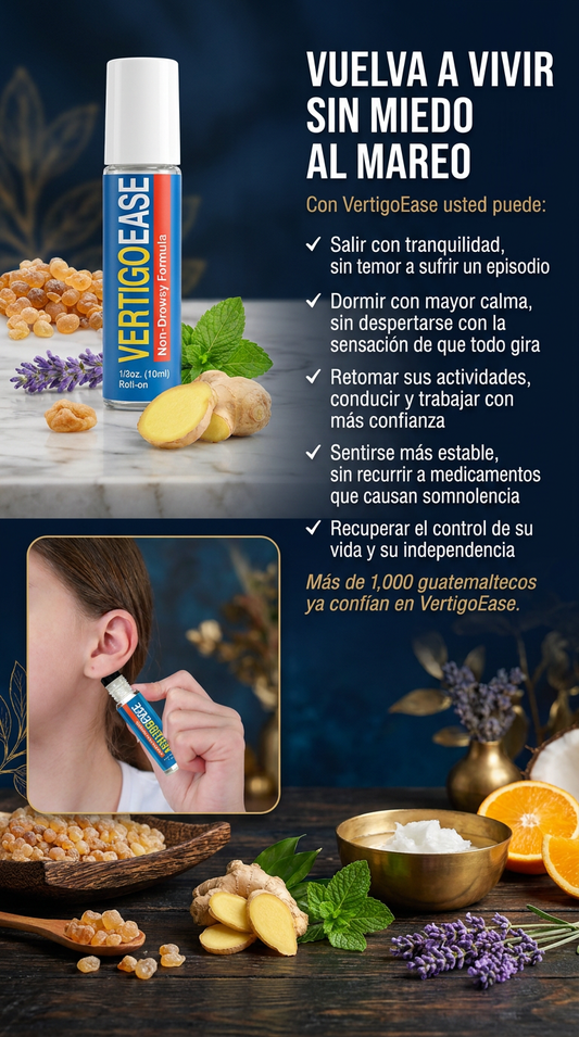 VERTIGO EASE™ | ROLL-ON AROMÁTICO PARA MAREOS Y NÁUSEAS