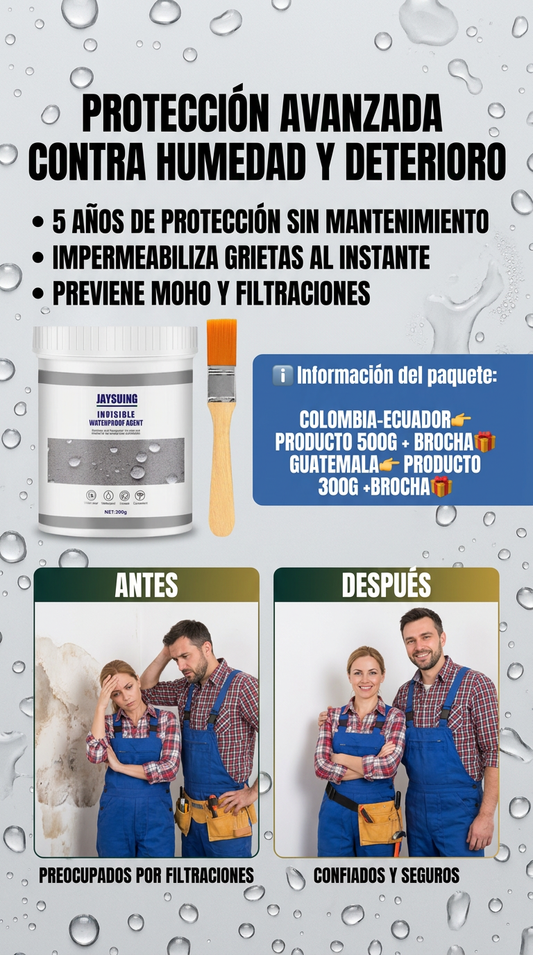 SELLADOR IMPERMEABILIZANTE PROTECCIÓN AVANZADA(500 MG))