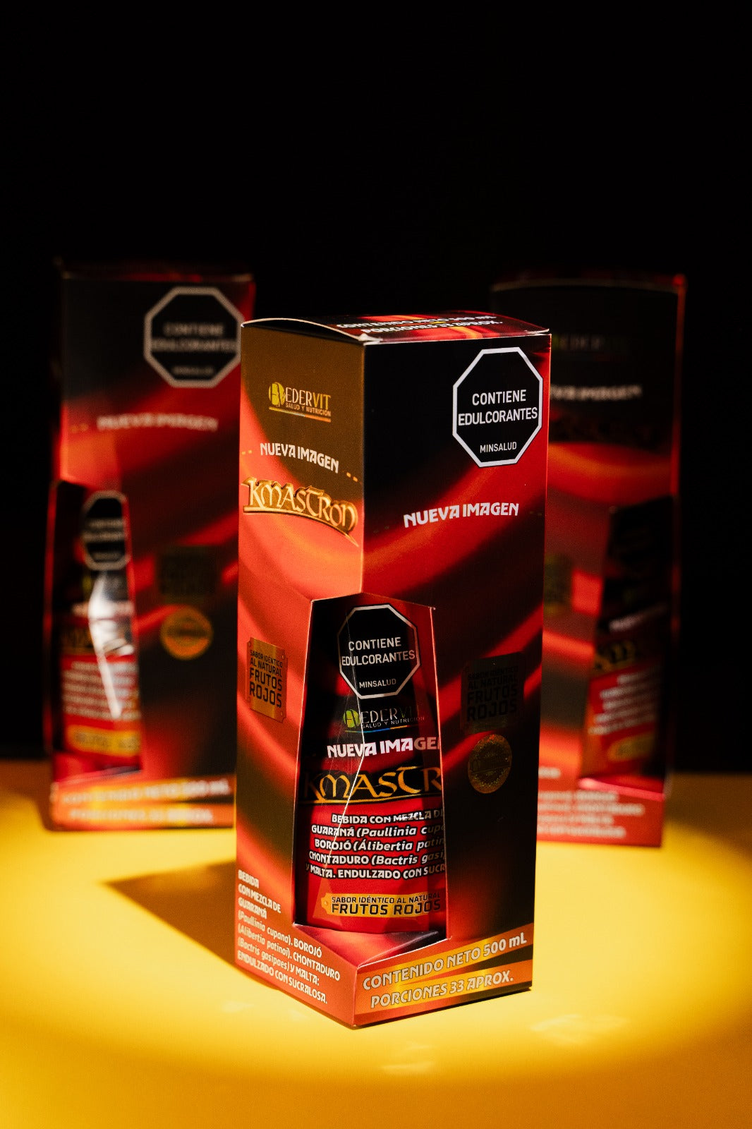 KMASTRON FRUTOS ROJOS 500 ML – ENERGÍA Y VITALIDAD