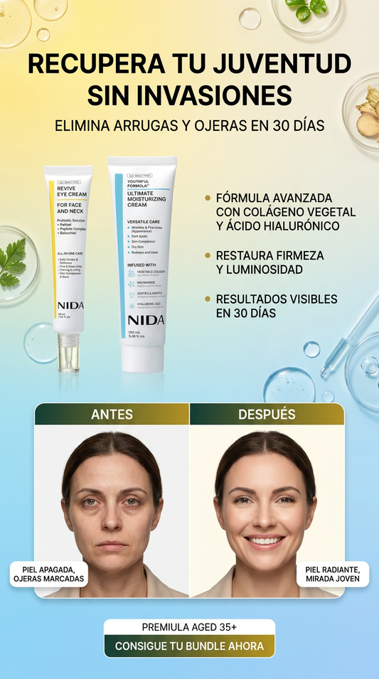 NIDA YouthfulFormula™ Cream and Revive Eye Cream Bundle