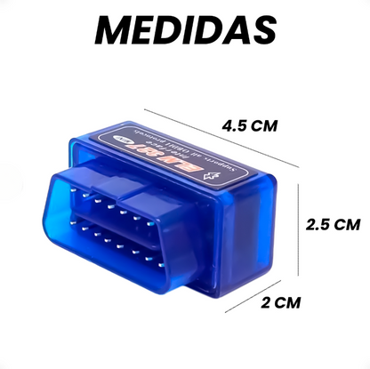 ESCÁNER AUTOMOTRIZ BLUETOOTH OBD2 ELM327