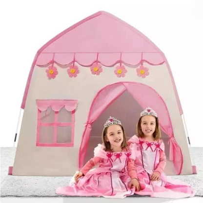 CARPA ROSADA INFANTIL TIPO CASA PARA NIÑOS Y NIÑAS – FÁCIL DE ARMAR Y PORTÁTIL