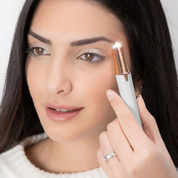 Depiladora facial de precisión indolora + guia de automaquillaje