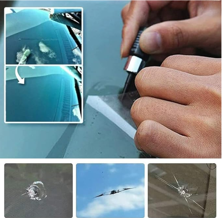 KIT REPARADOR DE PARABRISAS Y VIDRIOS PARA AUTOS