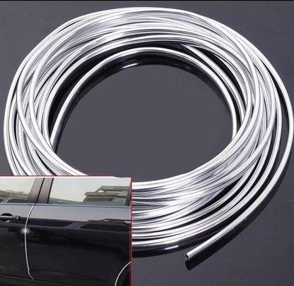TIRA PROTECTORA FLEXIBLE PARA BORDE DE PUERTA DE AUTO