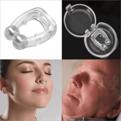 PACK X 3 CLIP DILATADOR NASAL MAGNÉTICO ANTIRONQUIDOS Y APNEA