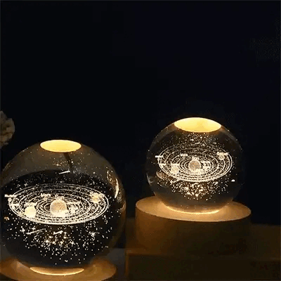 El regalo mas bonito, lampara sistema solar