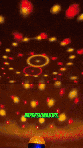 BOLA DE LUZ LED RGB CON PARLANTE BLUETOOTH