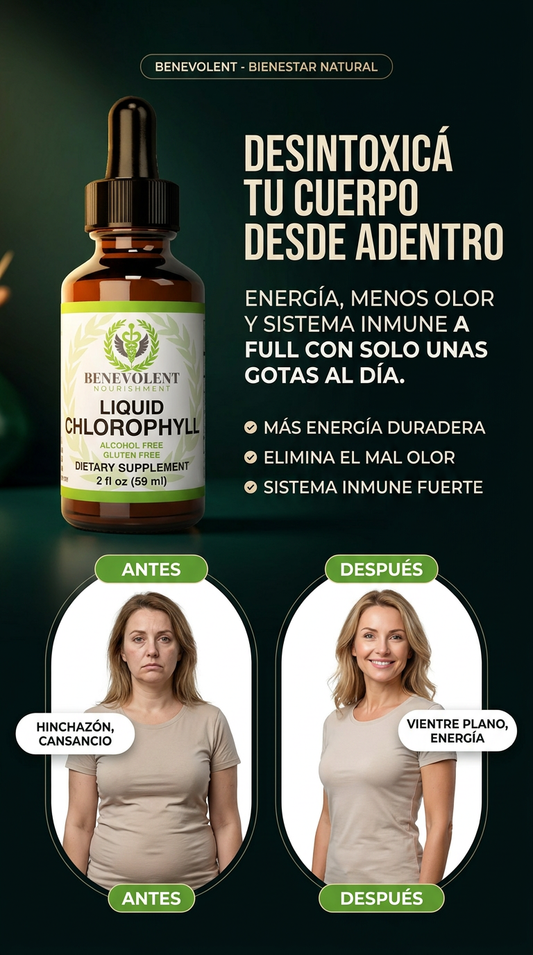 Clorofila Líquida Premium Benevolent