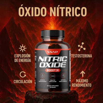 SUPLEMENTO POTENCIADOR DE ÓXIDO NÍTRICO - 60 CAPS