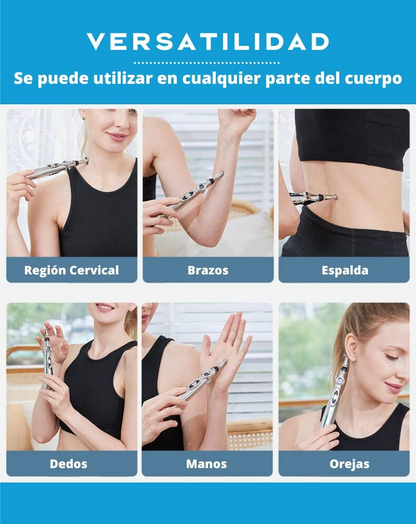 LAPIZ MASAJEADOR ACUPUNTURA 3 EN 1