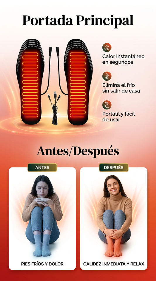 Plantilla calefactoras.