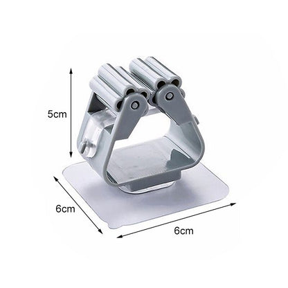 SOPORTE ORGANIZADOR PARA ESCOBA, TRAPERO Y RECOGEDOR - SET X3