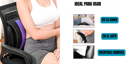 MASAJEADOR ESPALDA & ESTIRAMIENTO LUMBAR