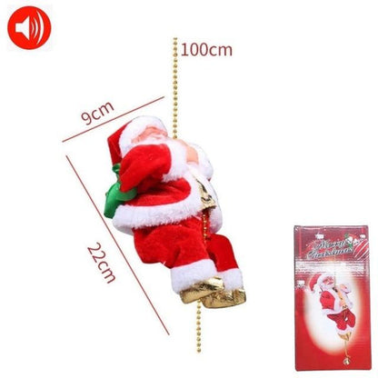 PAPÁ NOEL ESCALADOR - CON MOVIMIENTOS Y MELODÍAS NAVIDEÑAS