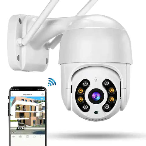 CÁMARA DE SEGURIDAD HD WIFI IMPERMEABLE