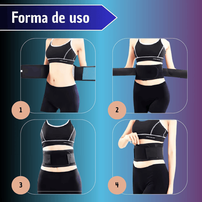 CINTURÓN FAJA SOPORTE LUMBAR
