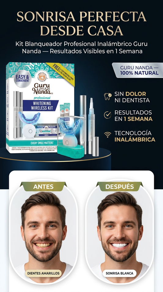 Kit Blanqueador Dental Profesional Inalámbrico